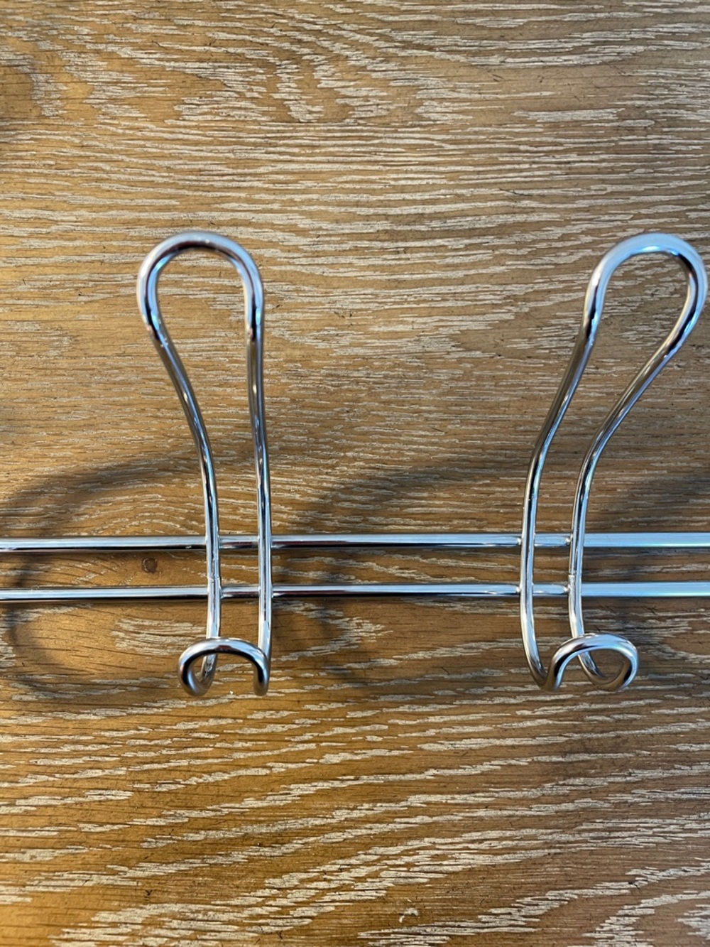 Over-the-Door Multi-Hook Hanger in Silver - Picture 3 of 6